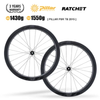 RYET Carbon Wheels Disc Brake 700c Road Bike Wheelset 36T Ratchet Center Lock Hubsets Rimsets Pillar Cycling Bicycle Accessories