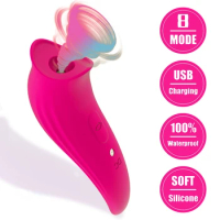 Powerful Licking Tongue Clitoral Vibrator Nipples Stimulator Orgasm Clitoris Stimulator Vagina Oral Adult Sex Toys for Women