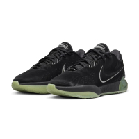 NIKE 耐吉 Nike LeBron 21 XXI EP Tahitian 實戰籃球鞋 黑綠 FB2236-001(男鞋 籃球鞋 運動鞋)