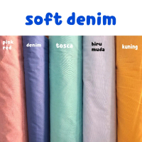 kain soft denim ready 5 warna
