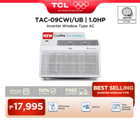 2025TCL 1.0HP Eco Inverter Window-Type Air Conditioner - TAC-09CWI/UB Aircon2026