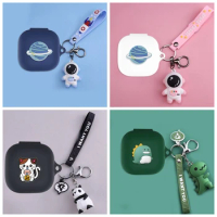 For anker Soundcore Life P3 case Cartoon Astronauts/Pandas/Dinosaurs Animal silicone Earphones Cover Cute Life p3 cover