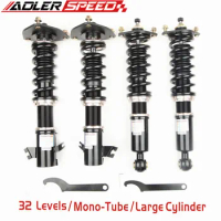 ADLERSPEED 32 Level Damping Mono Tube Coilovers Suspension For 1997-01 Mitsubishi Mirage CJ4A