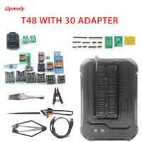 XGecu T48 [TL866-3G] Programmer +30 Adapter Support 31000+ ICs for EPROM/MCU/SPI/Nor/NAND Flash/EMMC/ IC TESTER Replace TL866II