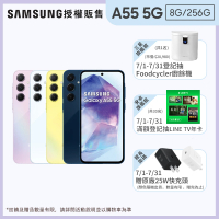 SAMSUNG 三星 Galaxy A55 5G 6.6吋(8G/256G/Exynos 1480/5000萬鏡頭畫素)