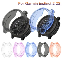 Protective Case Cover For Garmin instinct 2 2S SmartWatch Replacement TPU Protector Protection Cases Shell Wristband Accessories