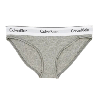 Calvin Klein 凱文克萊 Modern Cotton Bikini 棉質寬腰帶 女內褲 三角褲/CK內褲(灰色)