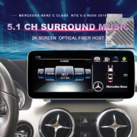 Car DVD for MERCEDES-BENZ C Class NTG 5.0 W205 (2015-2018) Car Radio Multimedia Video Player Navigation GPS Android 10.0