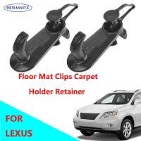 OEMASSIVE 2x for Lexus IS300 IS350 LS430 LS460 LS600h RX330 RX350 LX470 LX570 RX300 Car Floor Mat Clips Carpet Holder Retainer