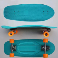 Plastic Surf Skate Board, Adults Land Surf Board, S5 Bracket Surfskate, Complete Ready to Ride Skateboard, Long Board, 73cm Deck