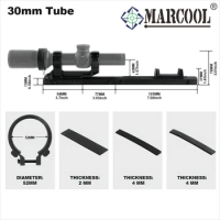 Marcool 30mm 34mm Rifle Scope Scope Switch Quick Zoom System Sight Aluminum Adapter Fast Zooming Sco