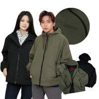【HUGO BOSS】Hugo Boss 防風外套 防潑水 雨果 博斯 暗袋 夾克 連帽外套(1370E%5)