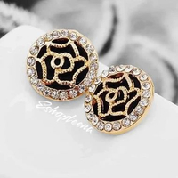 A119#1 Anting hijab bulat PENITI & JEPIT mata pearl_anting jilbab_Anting hijab JEPIT_Anting hijab pe