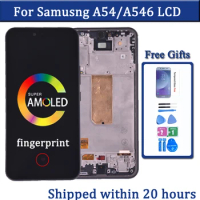 6.4'' Super AMOLED For Samsung A54 5G LCD A546U A546B Display Touch Screen Digitizer For Samsung A546 LCD Screen