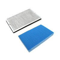 1pc 4158 Activated Carbon HEPA Filter+1 PC AC4155 Air Humidifier Filter for Philips AC4080 AC4081 Purifier Air Purifier Parts