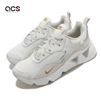 Nike 休閒鞋 Wmns RYZ 365 II 海外限定 女鞋 小金勾 厚底 增高 穿搭 白 金 CU4874-102