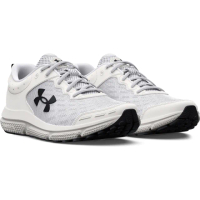 【UNDER ARMOUR】UA 男 Charged Assert 10 慢跑鞋 運動鞋_3026175-104(白色)
