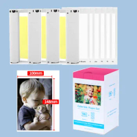 KP-108IN RP-108IN 4"x6" Photo Paper Compatible for Canon Selphy CP1500 CP1300 CP1200 CP1000 CP900 CP910 Printer Photo Paper