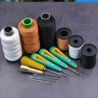 皮革手縫器補鞋機器修工具鉤針老式套裝錐子家用手工勾針專用工具