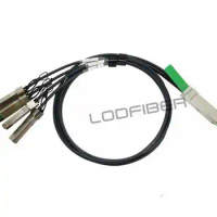LODFIBER 1m (3ft) JNP-100G-4X25G-1M J-u-n-i-p-e-r Networks Compatible 100G QSFP28 to 4x25G SFP28 Passive DAC Breakout Cable