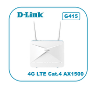 D-Link 友訊 G415 EAGLE PRO AI 4G LTE 插SIM卡就能用 Cat.4 AX1500 無線路由器