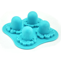 【iSFun】深海章魚＊矽膠模型製冰盒/隨機色