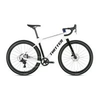 TWITTER GRAVEL X WheelTop EDS-2*13Speed Radio transformer Carbon fiber road bicycle Hydraulic Disc Brakes 700*38C gravel bike