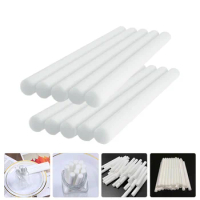 Sliver Home Fragrance Volatile Sticks Essential Oil Reed Diffuser Wands Rods Cotton Aroma Travel Reeds Inserts Sticks