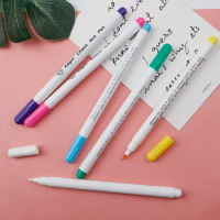 4pcs/lot Cross Stitch Fading Pen Water Soluble Pen Fabric Marker Marking Pens DIY Needlework Home Tools