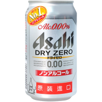 Asahi DRY ZERO 無酒精飲料 (350ml)