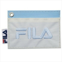 大賀屋 日貨 FILA Fira 藍 票卡套 皮質 票卡包 證件套 通行證 悠遊卡 通行套 正版 J00017348