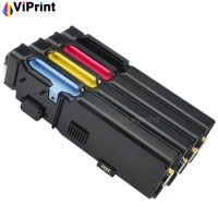 4 Color Toner Cartridge Compatible for Dell C2660 C2260dn C2265dnf MFP Laser Printer