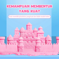 Mainan Pasir Ajaib Anak / Magic Sand Kemasan 1kg / Pasir Anak / Pasir Ajaib Refill