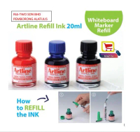 *Original Product*  Artline Whiteboard Marker Refill Ink 20ml (for 550A /500A /509A) ESK-20A Station