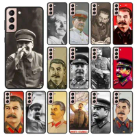 Stalin Soviet Pattern Phone Coque For samsung galaxy S24 ULTRA S23PLUS S21 S20fe S20ULTRA S21Fe S22PLUS S23ULTRA cases