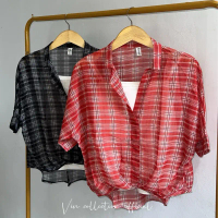 BLOUSE SIFON CHARLENE FREE TANKTOP WANITA|BLOUSE 2IN1|ATASAN KEKINIAN