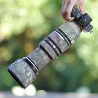 CHASING BIRDS camouflage lens coat for SONY 100 400 GM waterproof and rainproof lens protective cover sony 100-400mm lens cover