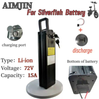 72V 15Ah 1080Wh rechargeable lithium-ion battery, high-power power battery