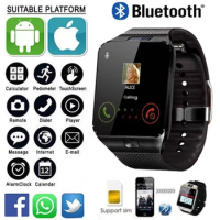 dz09 Bluetooth Smart Watch Men Business Call Smartwatch 2024 NEW Women Fashion With Camera Reloj Smatwatch DZ 09 PK Q18