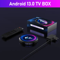 Android13 Smarts TV Box Dual WIFI6 TV Box Bluetooth-compatible Medias Player for Home TV
