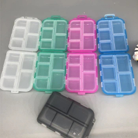 10 Grids Weekly Pill Box 7 Days Foldable Travel Medicine Holder Pill Box Tablet Storage Cases Container Organizer Tools