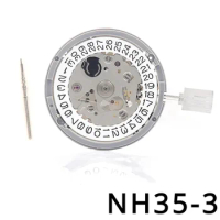 Japan NH35 Watch Movement Accessories Brand New Mechanical SEIKO NH35a Movement Three Needle Fully Automatic Precision Work Orig