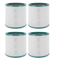 4 Packs HEPA Replacement Air Filter For Dyson TP01,TP02,TP03,BP01 AM11 Tower Purifier Pure Hot Cool Link Replace Parts