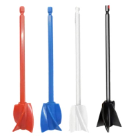 Epoxy Mixing Stick Resin Mixer Paddles Paint Stirring Rod Standard Hex Shank Putty Cement Paint Mixer Drill Paint Stirrer
