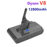 21.6V 12800mAh V8 original battery for Dyson V8 Absolute /Fluffy/Animal/ Li-ion Vacuum Cleaner rechargeable Battery