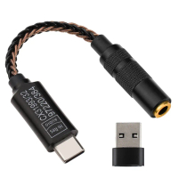 ใช้ได้กับแอมพลิฟายเออร์เสียงดิจิทัล CX31993 + MAX97220 ชิปคู่ พอร์ต Type‑C ช่องเสียบหูฟังขนาด 3.5 มม