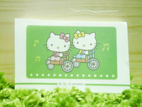 【震撼精品百貨】Hello Kitty 凱蒂貓~便條紙-騎腳踏車圖案【共1款】