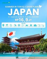 Summer in Tokyo + Disneyland, Japan