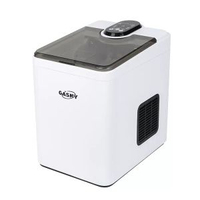 內地直送 - 吧臺便攜式制冰機 50/60hz迷你小型商用家用制冰機白色