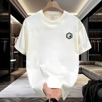 Kaos Cotton 20S Trader Crypto Core Edisi Terbaru Nyaman & Lembut Cewek-Cowok Unisex Putih XXL